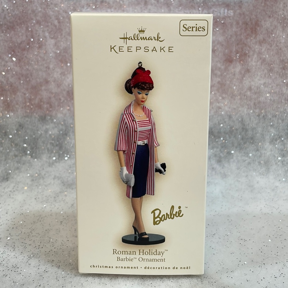 Barbie Roman Holiday Barbie Ornament B1